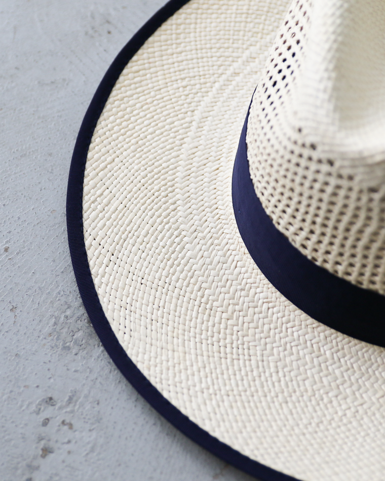 STETSON SE584 FLAT LACE PANAMA White