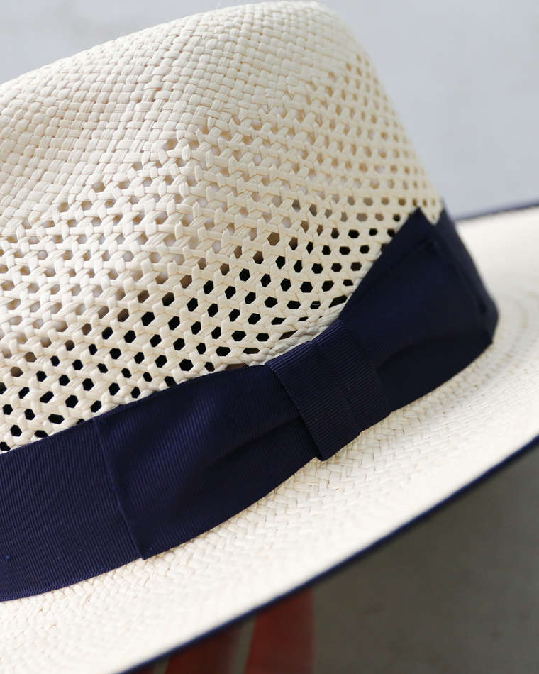 STETSON SE584 FLAT LACE PANAMA White