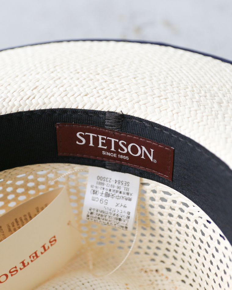 STETSON SE584 FLAT LACE PANAMA White