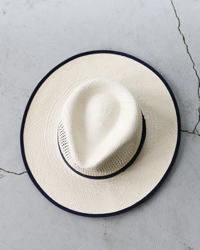 STETSON SE584 FLAT LACE PANAMA White