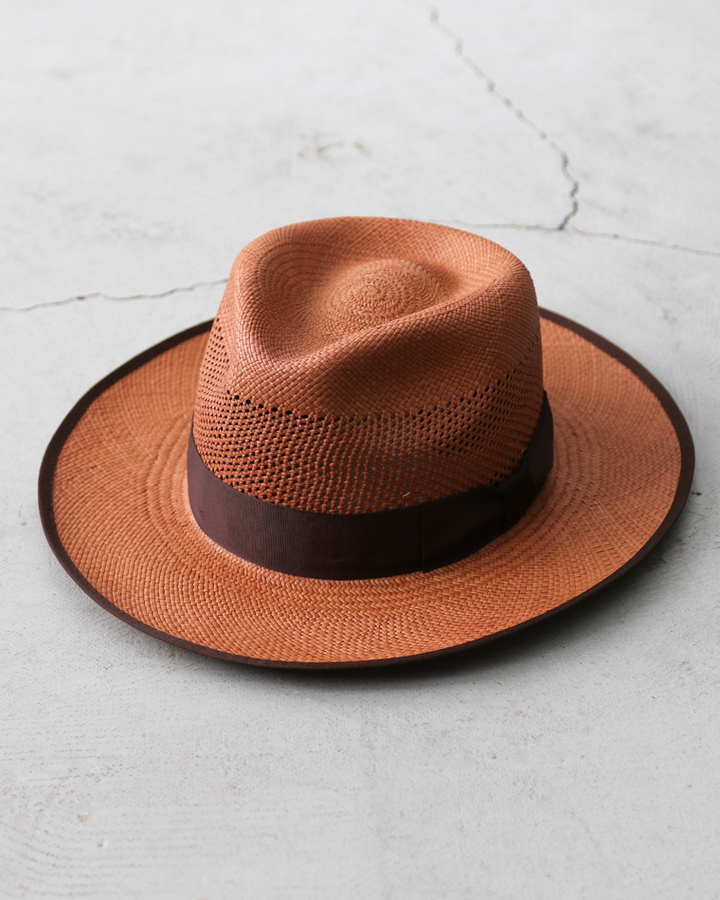 STETSON SE584 FLAT LACE PANAMA Brown