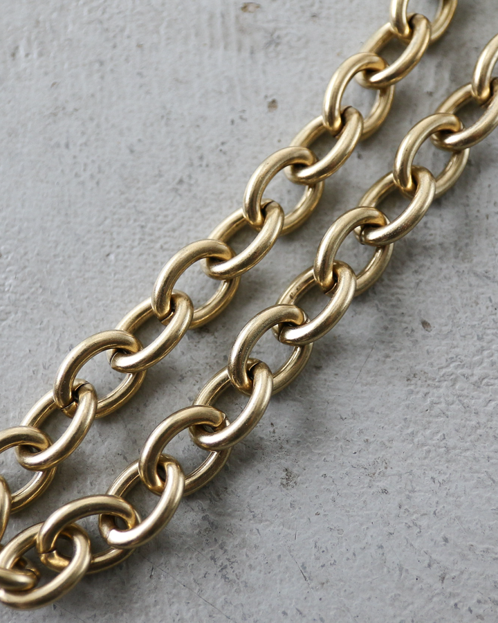 INCEPTION インセプション IPC-02 F-HOLE CARABINER WALLET CHAIN Brass