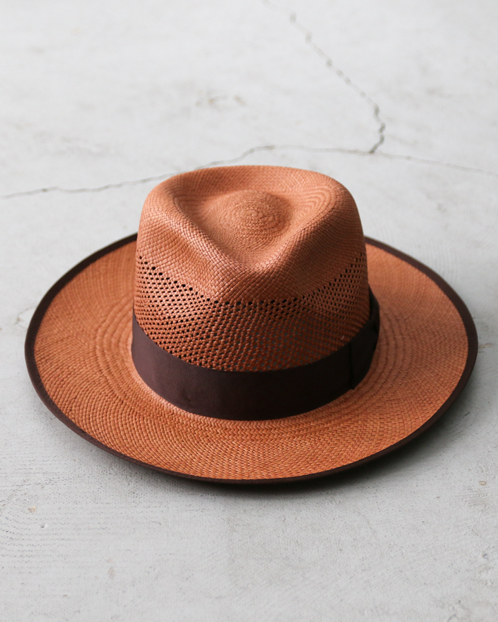 STETSON SE584 FLAT LACE PANAMA Brown