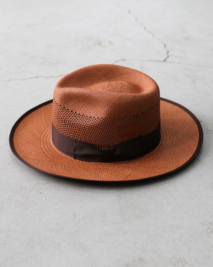 STETSON SE584 FLAT LACE PANAMA Brown