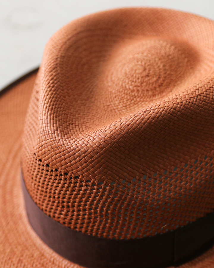 STETSON SE584 FLAT LACE PANAMA Brown