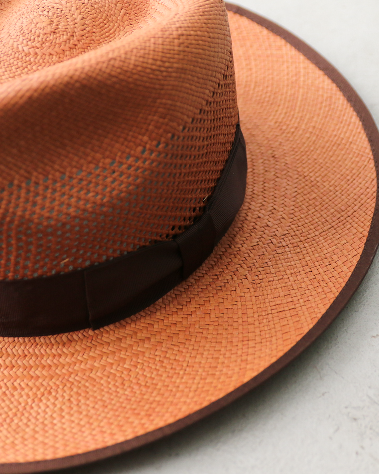 STETSON SE584 FLAT LACE PANAMA Brown