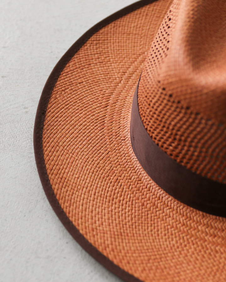 STETSON SE584 FLAT LACE PANAMA Brown