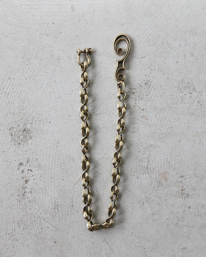 INCEPTION インセプション IPC-01 F HOLE S-KAN WALLET CHAIN Brass
