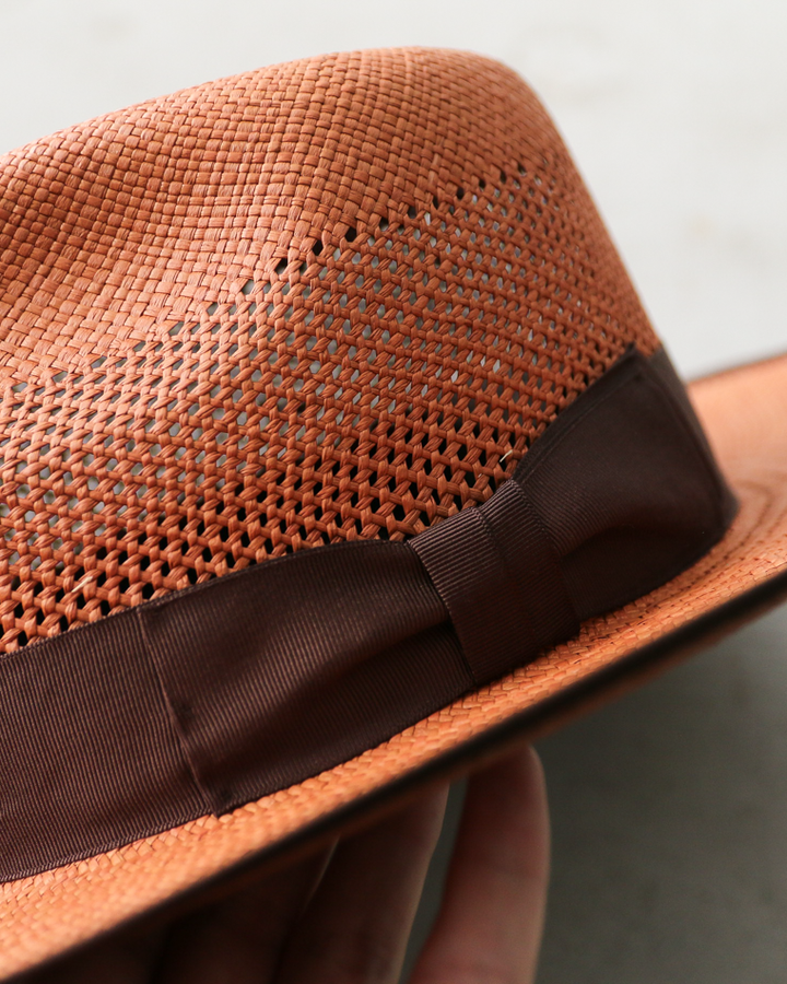 STETSON SE584 FLAT LACE PANAMA Brown