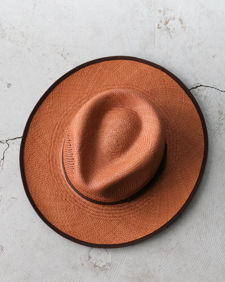 STETSON SE584 FLAT LACE PANAMA Brown
