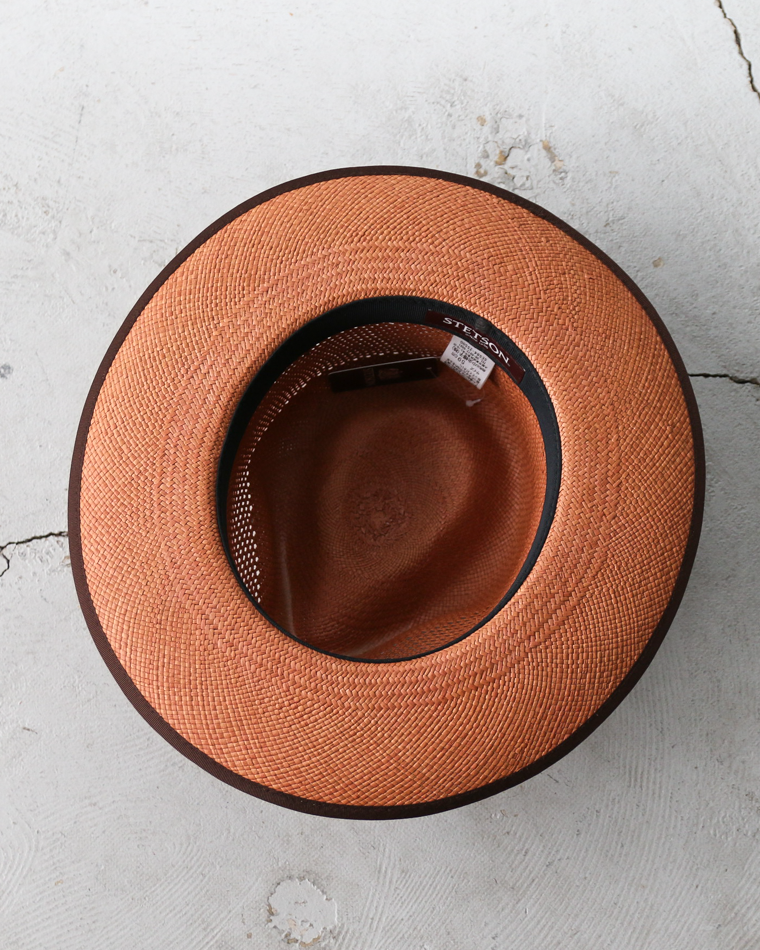 STETSON SE584 FLAT LACE PANAMA Brown