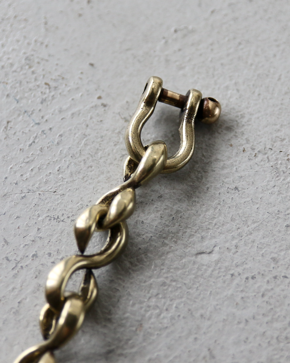 INCEPTION インセプション IPC-01 F HOLE S-KAN WALLET CHAIN Brass