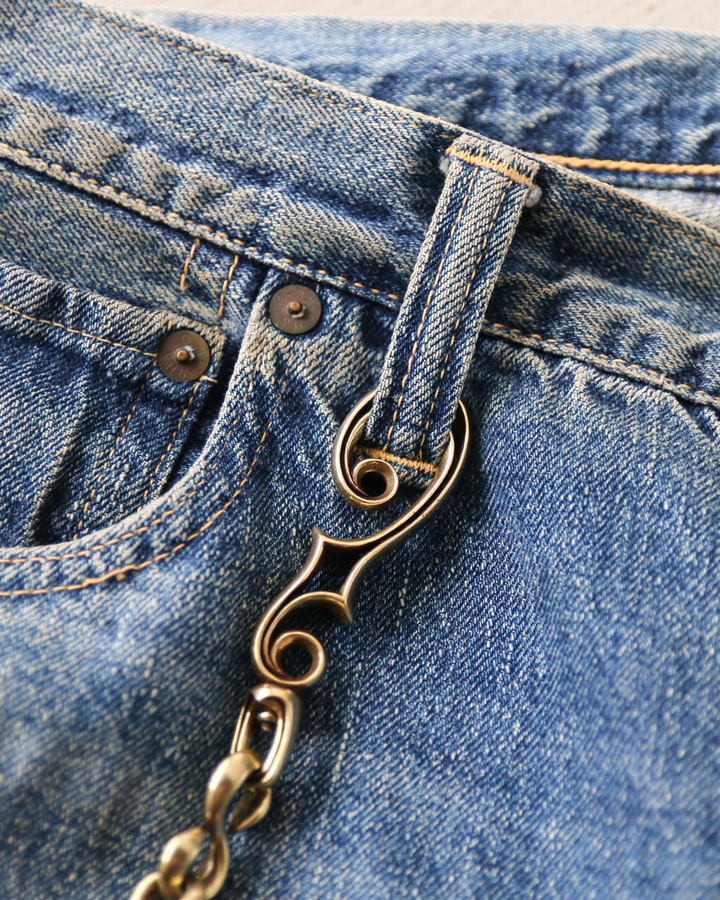 INCEPTION インセプション IPC-01 F HOLE S-KAN WALLET CHAIN Brass