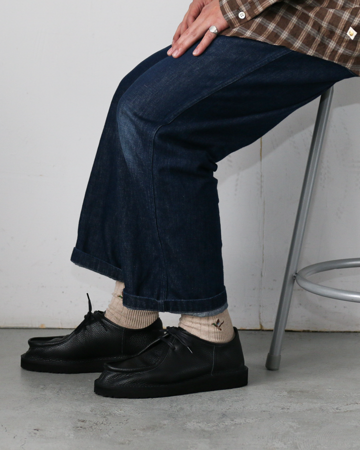 TEP_P テップ CSMD001 Moccasin Shoes Black