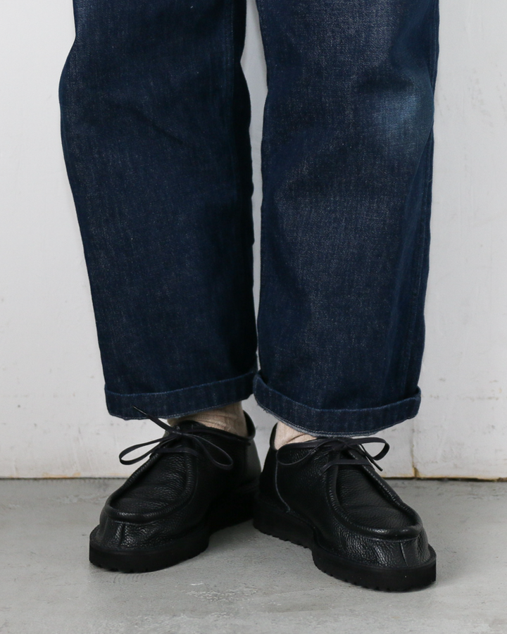TEP_P テップ CSMD001 Moccasin Shoes Black