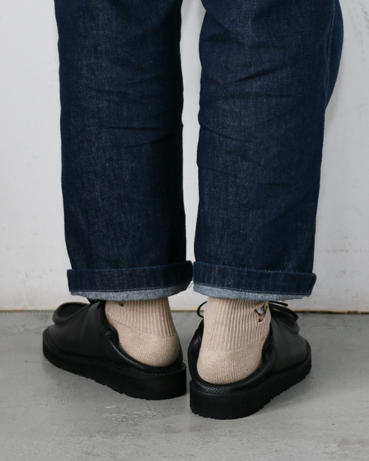 TEP_P テップ CSMD001 Moccasin Shoes Black