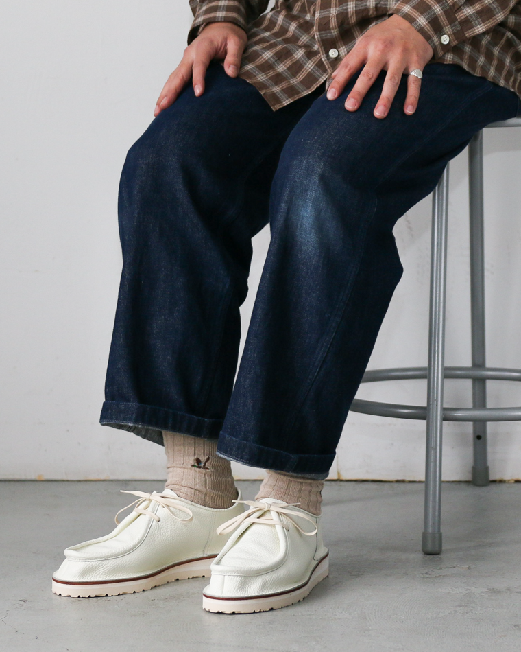 TEP_P テップ CSMD001 Moccasin Shoes White