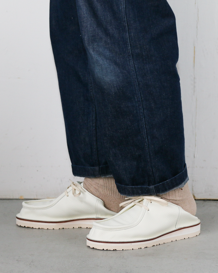 TEP_P テップ CSMD001 Moccasin Shoes White