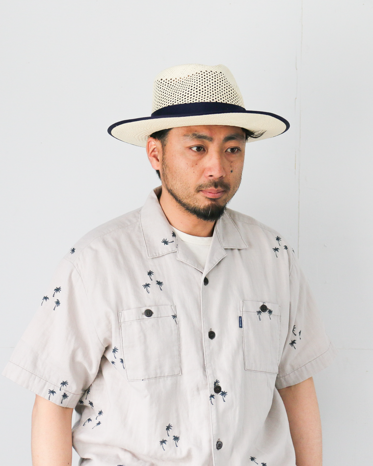 STETSON SE584 FLAT LACE PANAMA White