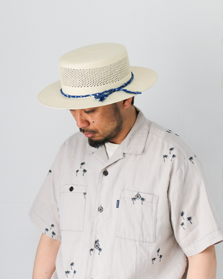STETSON SE873 BOATER PANAMA Natural