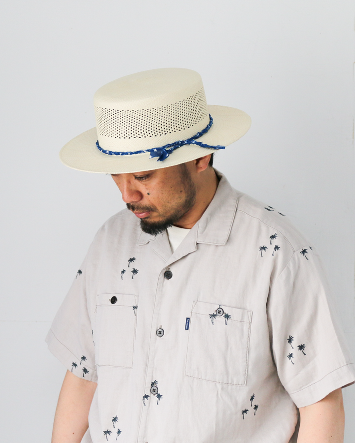 STETSON SE873 BOATER PANAMA Natural