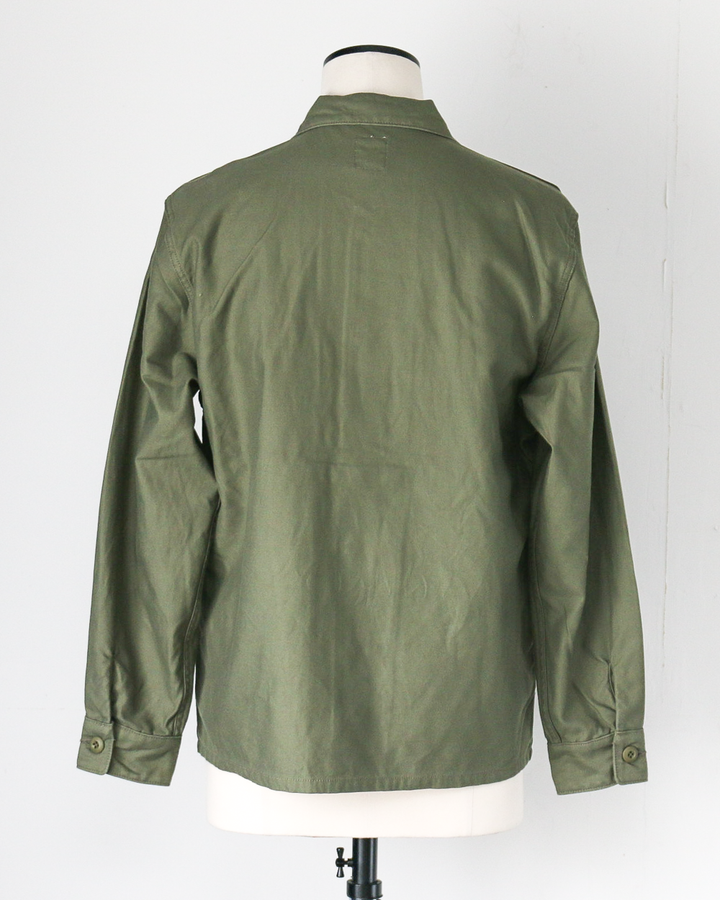 FOB factory エフオービーファクトリー F2469 UTILITY UNIFORM SHIRT Olive