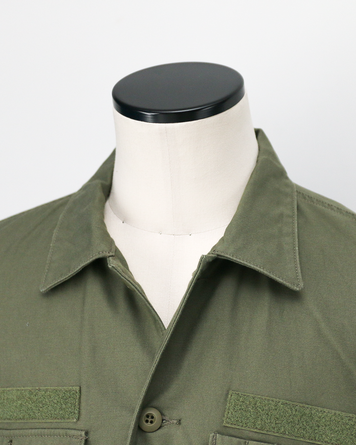 FOB factory エフオービーファクトリー F2469 UTILITY UNIFORM SHIRT Olive