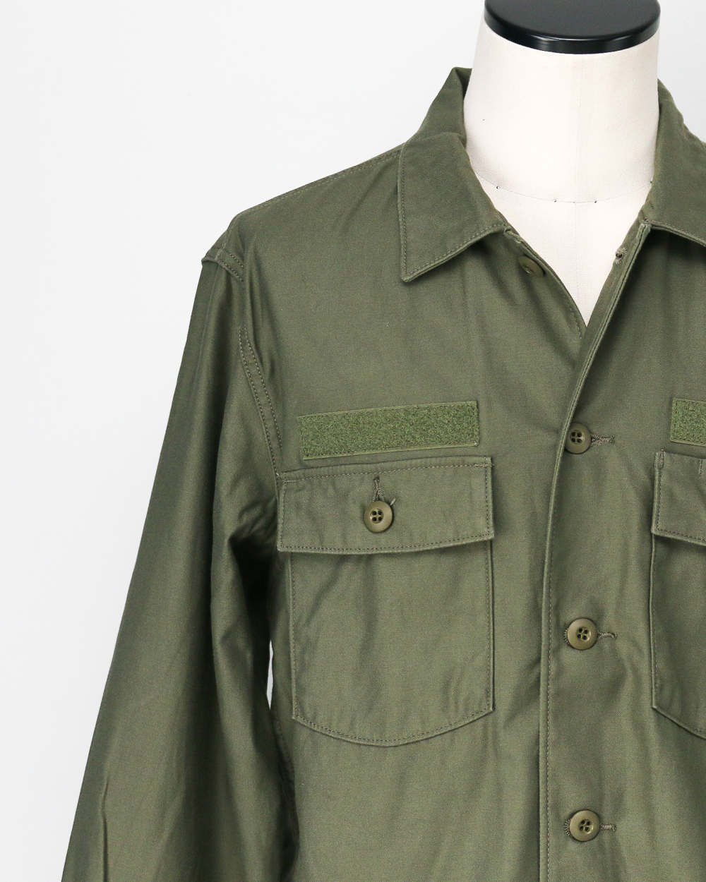 FOB factory エフオービーファクトリー F2469 UTILITY UNIFORM SHIRT Olive