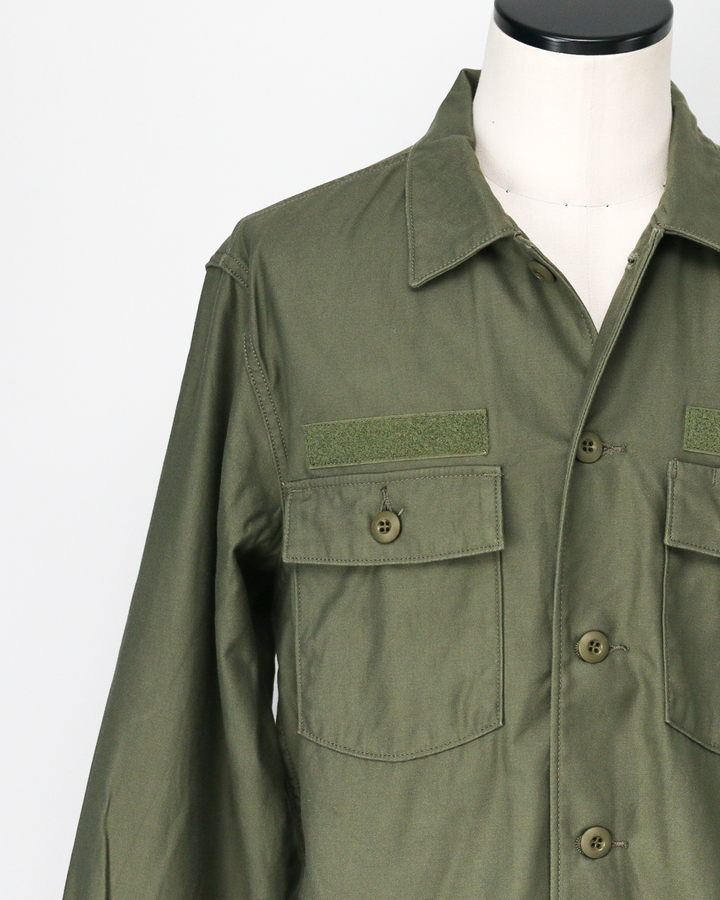 FOB factory エフオービーファクトリー F2469 UTILITY UNIFORM SHIRT Olive