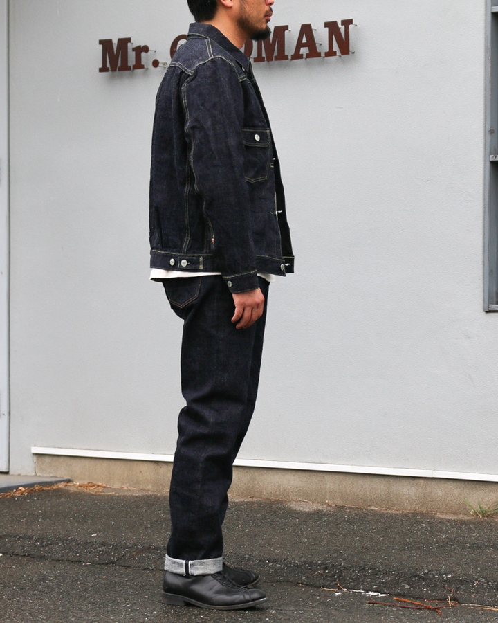 FOB factory F2464 15oz SELVEDGE DENIM 2nd JACKET