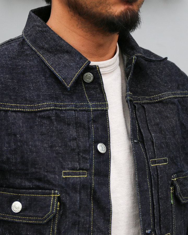 FOB factory F2464 15oz SELVEDGE DENIM 2nd JACKET