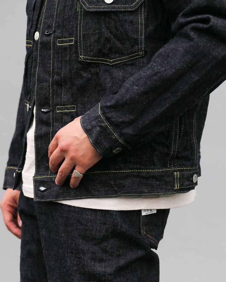 FOB factory F2464 15oz SELVEDGE DENIM 2nd JACKET