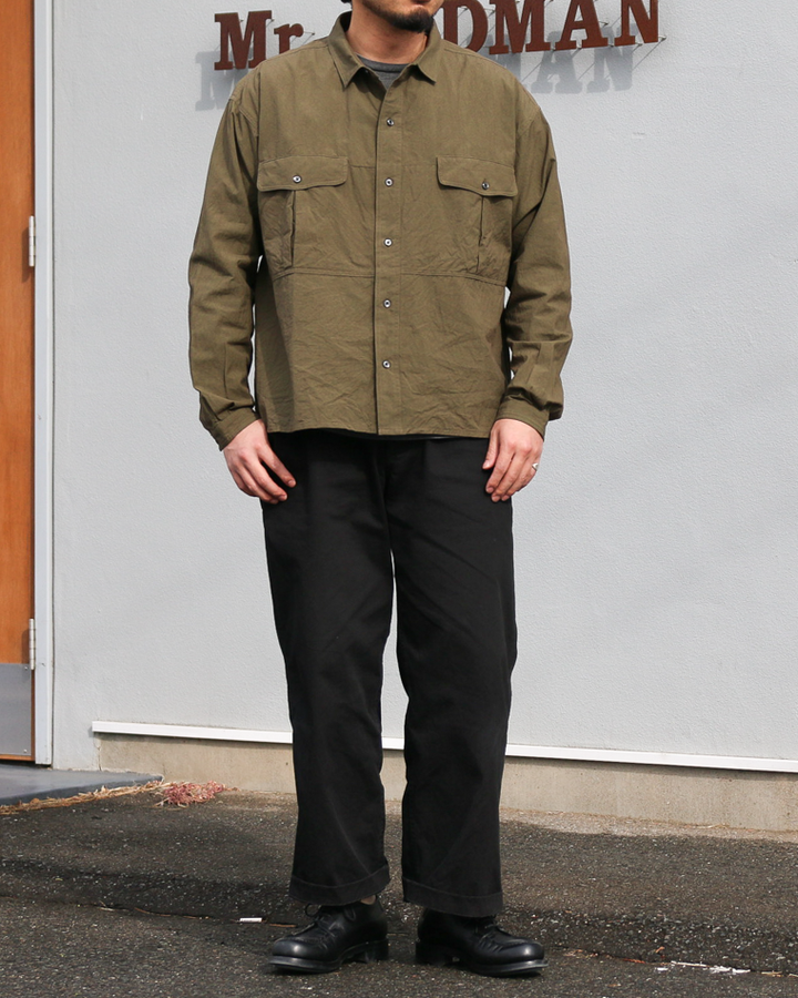 another 20th century アナザートゥエンティースセンチュリー Gillie Hound Broad washer Dark Olive