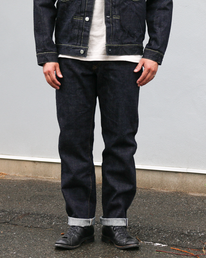 FOB factory F165-25 15oz SELVEDGE GARAGE DENIM 5P JEANS