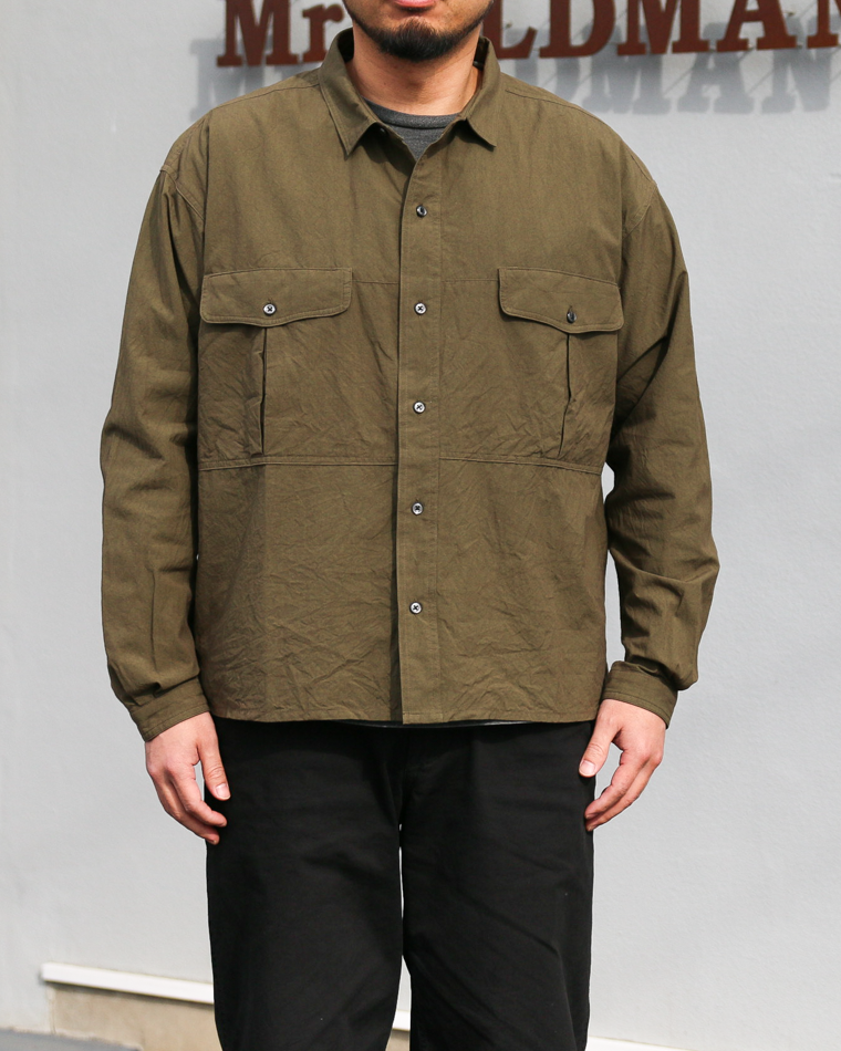 another 20th century アナザートゥエンティースセンチュリー Gillie Hound Broad washer Dark Olive