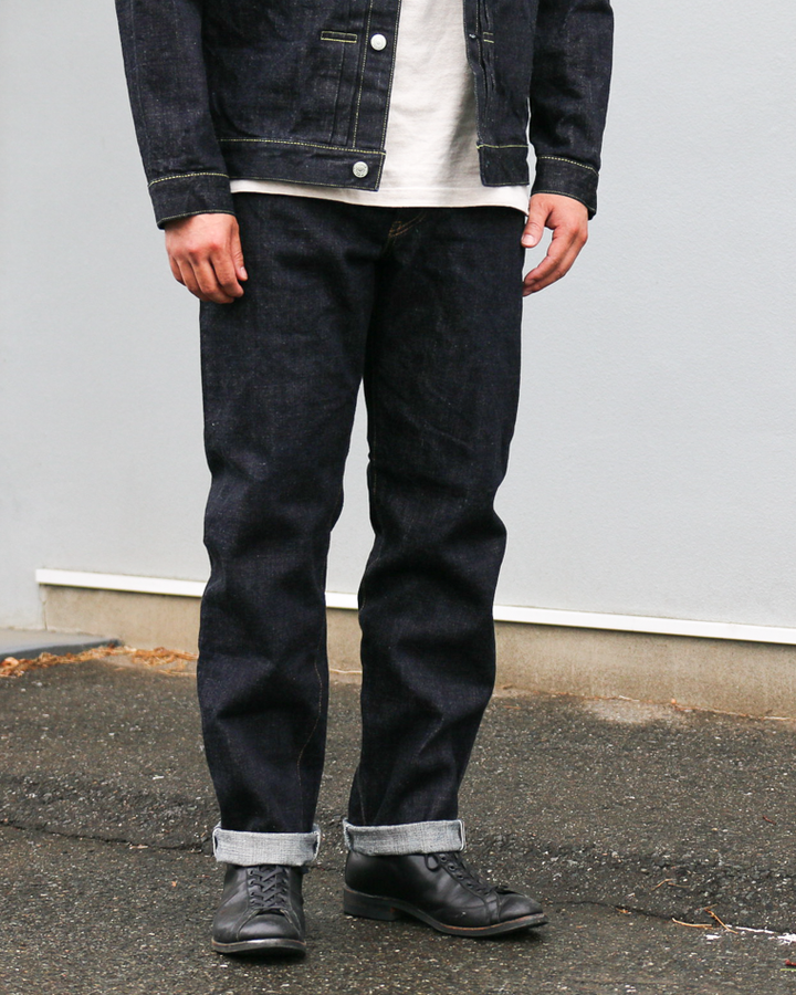FOB factory F165-25 15oz SELVEDGE GARAGE DENIM 5P JEANS