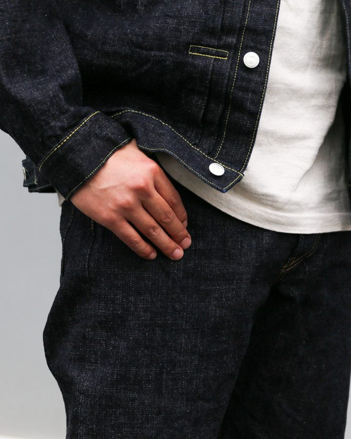 FOB factory F165-25 15oz SELVEDGE GARAGE DENIM 5P JEANS