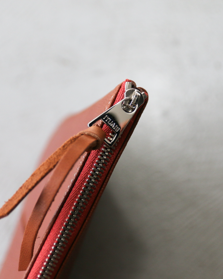 ITUAIS イトゥアイス DOESKIN LEATHER POUCH Brown