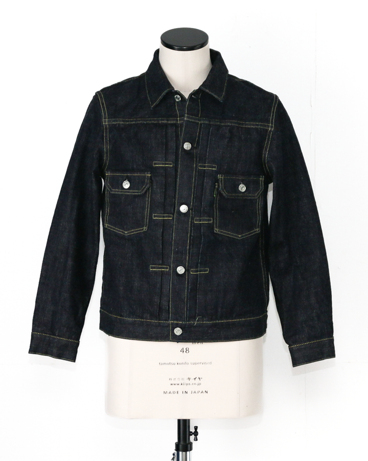 FOB factory F2464 15oz SELVEDGE DENIM 2nd JACKET