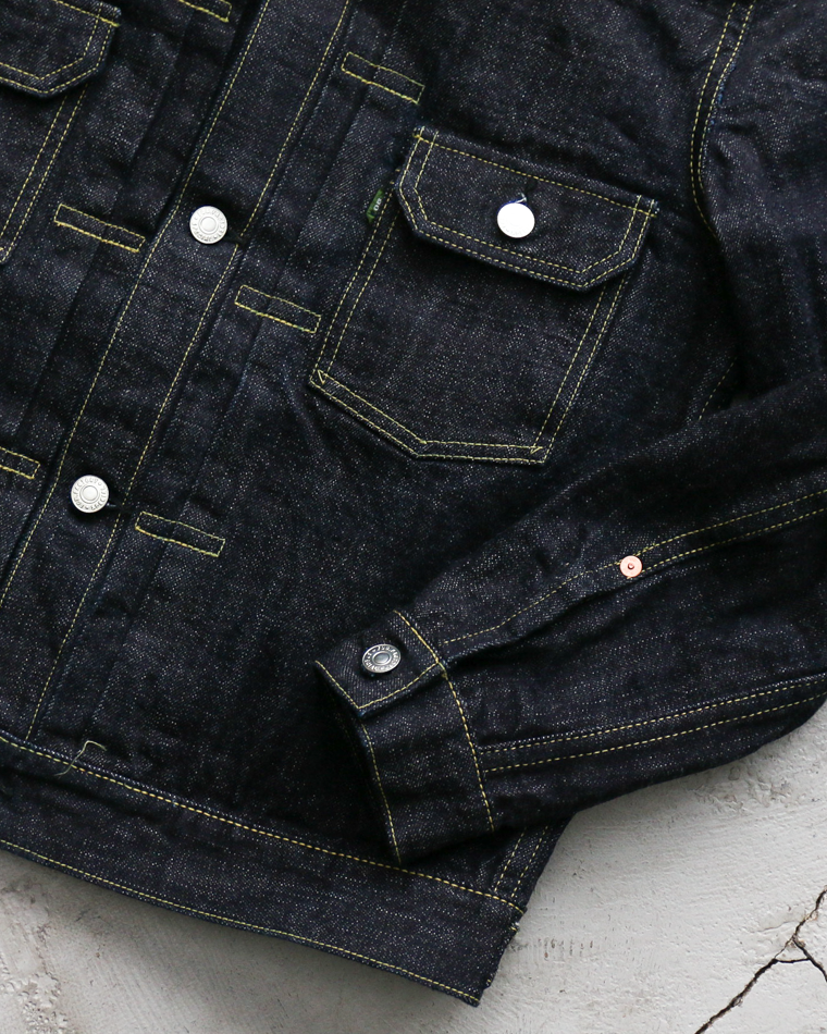 FOB factory F2464 15oz SELVEDGE DENIM 2nd JACKET