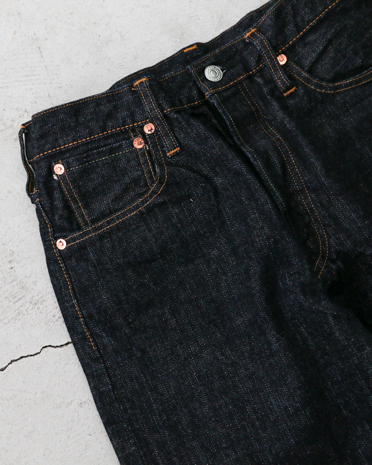 FOB factory F165-25 15oz SELVEDGE GARAGE DENIM 5P JEANS