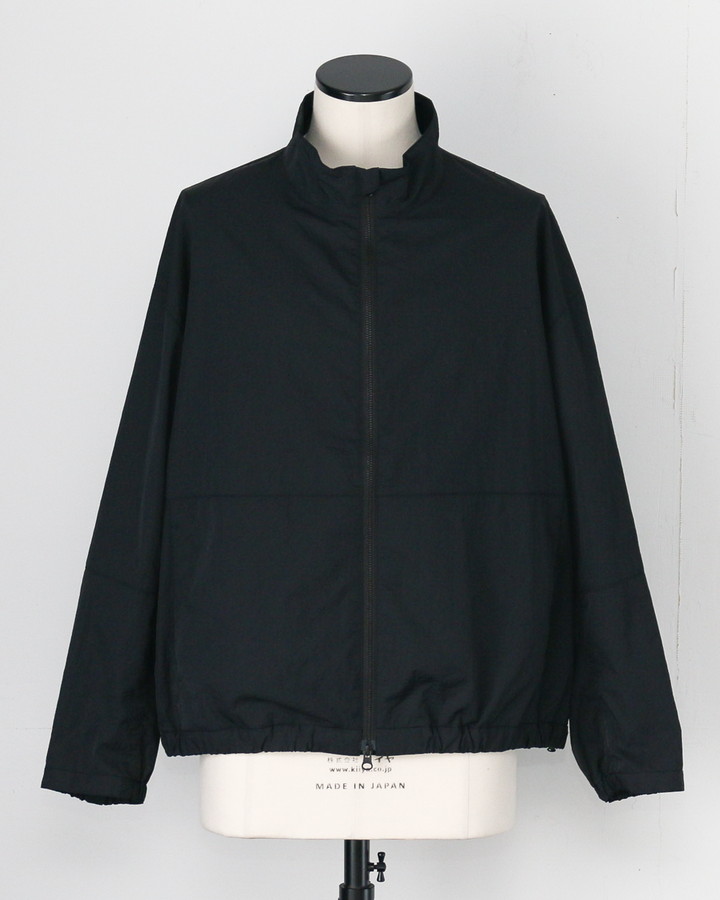 LAMOND ラモンド POCKETABLE NYLON BLOUSON Black