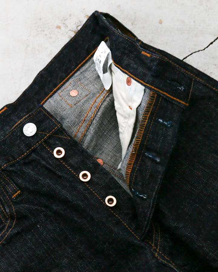 FOB factory F165-25 15oz SELVEDGE GARAGE DENIM 5P JEANS