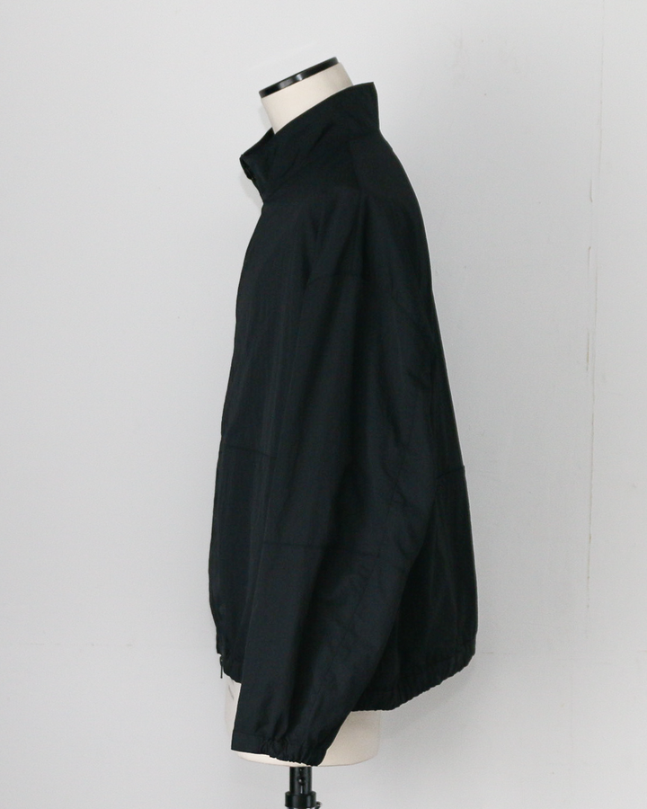 LAMOND ラモンド POCKETABLE NYLON BLOUSON Black