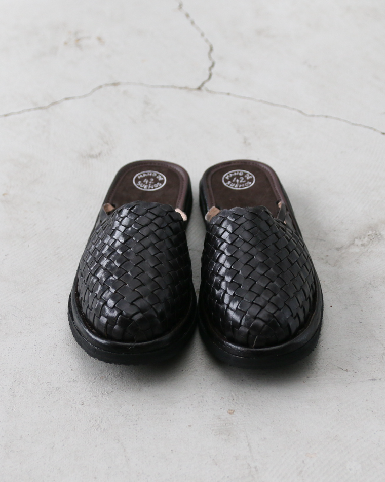 MANO DE SUENOS Leather Mesh Sandal FLOR