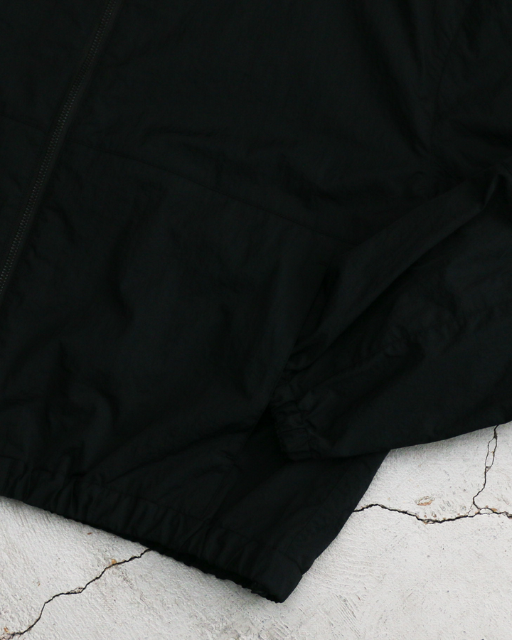 LAMOND ラモンド POCKETABLE NYLON BLOUSON Black