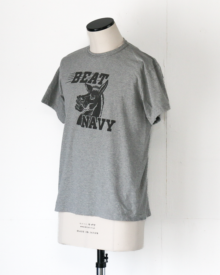 WAREHOUSE Lot 4064 BEAT NAVY 2ndhand Heather Grey