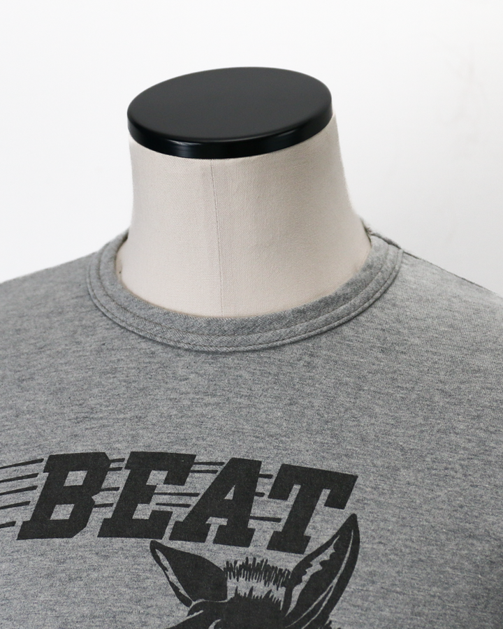 WAREHOUSE Lot 4064 BEAT NAVY 2ndhand Heather Grey