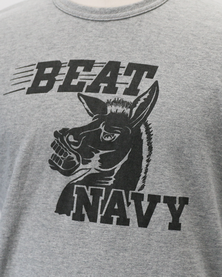 WAREHOUSE Lot 4064 BEAT NAVY 2ndhand Heather Grey
