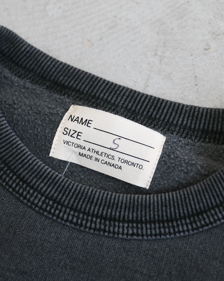 VICTORIA ATHLETICS ヴィクトリアアスレチックス SAND CREWNECK SWEAT Black